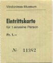 Windisch - Vindonissa-Museum - Eintrittskarte für 1 einzelne Person