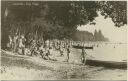 Lausanne - Vidy Plage - Foto-AK 20er Jahre