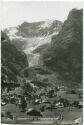 Grindelwald und Fiescherhörner - Foto-AK 50er Jahre