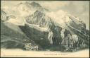 Postkarte - Kleine Scheidegg und Jungfrau