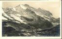 Ansichtskarte - Kleine Scheidegg mit Jungfrau