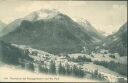 Ansichtskarte - Schweiz - Kanton Graubünden - 7504 Pontresina - mit Roseggletscher und Piz Palü