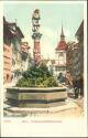Postkarte - Bern - Dudelsackpfeifferbrunnen ca. 1905