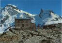 Zermatt - Gandegghütte - Breithorn und Kleines Matterhorn - AK Grossformat