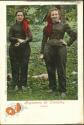 Postkarte - Paysannes a Champery ca. 1910