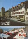 Postkarte - Murten - Couronne Hotel Krone