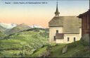 Disentis - Acletta Kapelle mit Medelsergletscher - Ansichtskarte
