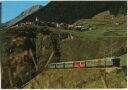 Postkarte - Bergün - Albulabahn