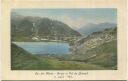 Postkarte - Lac des Morts - Route et Col du Grimsel