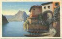 Postkarte - Gandria - Motivo del Pittore Serafino Giambonini