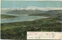 Postkarte - Uetliberg - Blick auf Zürichsee und Glarneralpen