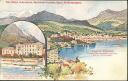 Ansichtskarte - Kanton Tessin - Lugano - Pension Villa Carmen