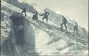 Eigergletscher - Eingang zur Eishöhle - Postkarte