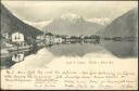Postkarte - Lago di Lugano - Melide e Monte Bre