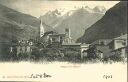 Ansichtskarte - Viege - Visp et le Balfrin 1903