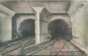 Postkarte - New York - Hudson River Tunnel