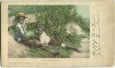 Postcard - African-Americans - Anticipation