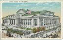 Postcard - New York - Public Library