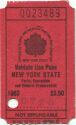 Vehicle Use Pass New York State - Parks 1983