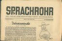 Historische Zeitschrift - Das Sprachrohr - Zeitung der freien demokratischen Partei Niedersachsen - Dezember 1952