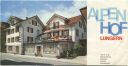 Lungern - Hotel Alpenhof - Faltblatt mit 8 Abbildungen