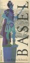2000 Jahre Basel am Rhein - Faltblatt 1957 mit vielen Abbildungen