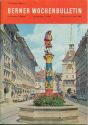Bern Juni 1962 - Wochenbulletin - 32 Seiten Mitteilungen