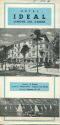 Limone sul Garda - Hotel Ideal Inhaber A. Risatti 60er Jahre - Faltblatt mit 8 Abbildungen