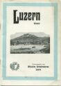 Luzern 1910 - 34 Seiten mit 35 Abbildungen