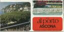 Ascona 1971 - Hotel al porto - Faltblatt mit 11 Abbildungen