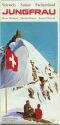 Jungfrau 1967 - Faltblatt mit 12 Abbildungen - illustriert L. Koller