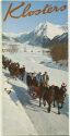 Klosters 1970 - Faltblatt