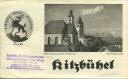 Kitzbühel 1932 - Faltblatt mit 12 Abbildungen
