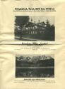 Kitzbühel 30er Jahre - DinA4 Blatt mit 2 Abbildungen