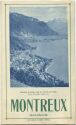 Montreux 20er Jahre - Faltblatt mit 12 Abbildungen