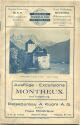 Montreux 20er Jahre - Reisebüro A. Kuoni A. G.