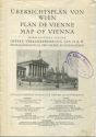 Wien 1929 - Übersichtsplan von Wien 40cm x 56cm