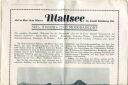 Mattsee 1930 - Faltblatt mit 4 Abbildungen