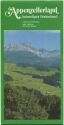 Appenzellerland 80er Jahre - Faltblatt mit 38 Abbildungen