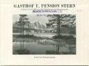 Seefeld 1932 - Gasthof und Pension Stern - Faltblatt mit 5 Abbildungen
