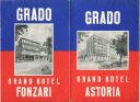 Grado - Grand Hotel Astoria - Grand Hotel Fonzari - Faltblatt