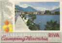 Italia - Villaggio del Turistica Riva del Garda - Camping Bavaria - Faltblatt mit 6 Abbildungen