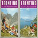 Trentino - Du lac de Garde aux Dolomites - Faltblatt mit 40 Abbildungen