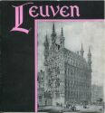 Leuven 1966 - 16 Seiten mit 32 Abbildungen - beiliegend Stadtplan