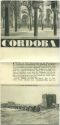 Cordoba 30er Jahre - Faltblatt mit 20 Abbildungen