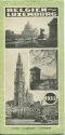 Belgien - Luxemburg 1933 - Faltblatt mit 24 Abbildungen