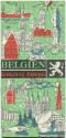 Belgien - Kreuzweg Europas - 36 Seiten Wissenswertes über Belgien 60er Jahre