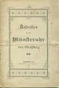 Frankreich - Straßburg - Andenken an die Münsteruhr 1912 - 8 Seiten