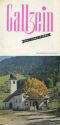 Gallzein 60er Jahre - Faltblatt mit 6 Abbildungen
