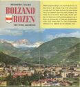 Bozen - Bolzano 60er Jahre - Faltblatt mit 26 Abbildungen
